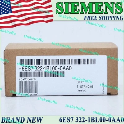Brand New Siemens 6ES7 322-1BL00-0AA0 US 6ES7322-1BL00-0AA0 1PC Digital Output - Image 1 of 4