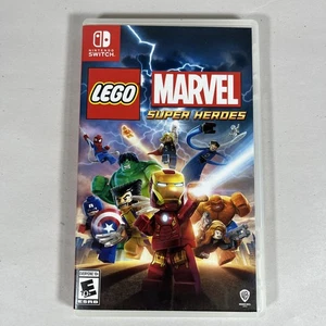 Warner Bros. LEGO Marvel Super Heroes Spiel und Hülle für Nintendo Switch - EUC - Bild 1 von 4