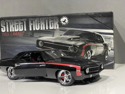 1:18 Gmp Camaro Street Fighter Black 1969 Diecast Rare - Immagine 1 di 4
