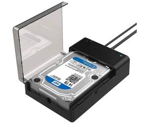 SABRENT USB 3.0 to SATA External Hard Drive Docking Station 2.5 / 3.5 in drives - Picture 1 of 9