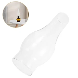 Glass Lampshade Replacement Chimney Chimneys for Oil Clear Replacements - Picture 1 of 12