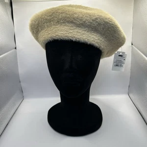 A New Day Women’s Tan Fuzzy Beret Hat One Size Soft Cozy Winter Cap NWT - Picture 1 of 20