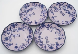 Juego de 4 cuencos para pasta de gres Anthropologie Anya de 8,75" hechos en Portugal - Imagen 1 de 6