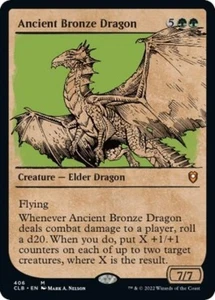 Ancient Bronze Dragon (Showcase) - Near Mint MTG - Picture 1 of 1