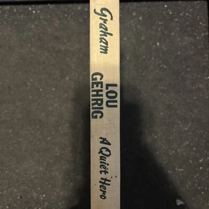 Lou Gehrig A Quiet Hero Frank Graham Vintage book  - Bild 1 von 11