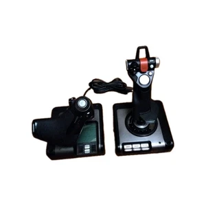 Logitech X52 Professional Flight Simulator Hotas Black - Picture 1 of 4