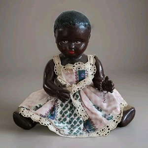 Petite Poupée ancienne en celluloïd de 20 cm - Photo 1/15