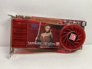 ATI Radeon Sapphire HD 3870 512Mb GDDR4 PCI-E x16 Graphics Card *Untested Parts* - Picture 1 of 13