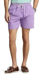 Polo Ralph Lauren Traveler Badehose Herren M lila Martin 5,75 Schrittlänge $ 85 Neu mit Etikett - Bild 1 von 8
