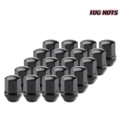 2012-2022 Dodge Ram 1500 OEM Black Lug Nuts 14x1.5 Set of 20 Pieces Mopar NEW - Image 1 of 4