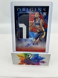 2024 Panini Origins Rookie Jersey Autograph Red Antonio Reeves Ungraded Card - Picture 1 of 2