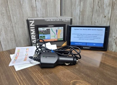 Garmin Drive 5 LM EX 5" GPS Navigator with Lifetime Maps. Nice! - Image 1 of 4