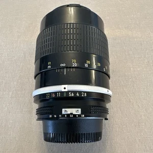 Nikon Ai Nikkor 135mm f/2.8 Telephoto MF Lens F Mount - Picture 1 of 7