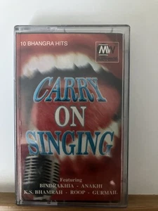 Carry On Singing - Anakhi Surjit Bindrakhia Bhamrah Gurmail Bhangra RARE Punjabi - Picture 1 of 9