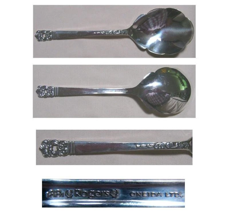  CAÇAROLA ESCANDINÁVIA 1970 ou colher de servir de amora por 1881 rogers - Imagem 1 de 1