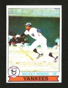 1979 Topps Burger King BASEBALL #20 MICKEY RIVERS NM + NEW YORK YANKEES (SB1) - Bild 1 von 1