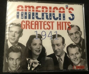 Various Artists America's Greatest Hits 1941 CD New Sealed FREE SHIP Loose WRAP - Picture 1 of 5