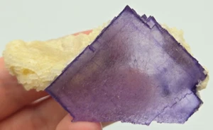 +++ FLUORITE, BARITE ELMWOOD MINE, CARTHAGE, SMITH COUNTY, TENNESSEE +++ - Picture 1 of 8