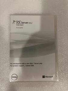 Sealed Microsoft SQL Server 2012 Standard Edition w/ Product Key for Dell Server - Picture 1 of 2