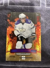 2007-08 Fleer Hot Prospects Red Hot Hot Commodities 104 Anze Kopitar LA Kings