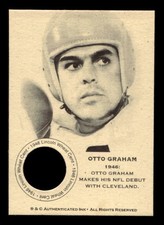 #L164 OTTO GRAHAM 1946 Penny Coin Collector Football Card FREE SHIPPING