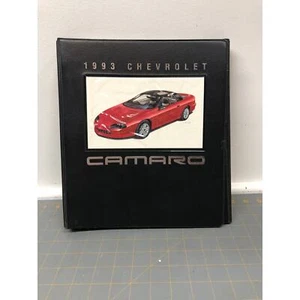 1993 Chevrolet Camaro Technical Press Kit Loose Leaf Book Classic Care Very Rare - Picture 1 of 9