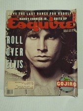 Jim Morrison • March 1991 ESQUIRE MAGAZINE vintage • Harry Connick Jr