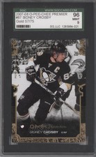 2007-08 O-Pee-Chee Premier Gold /75 Sidney Crosby #87 SGC 9 MINT