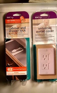 KidCo Universal Steckdose Sicherheitsabdeckung Kidco Schrank- & Schubladenschloss - Bild 1 von 3