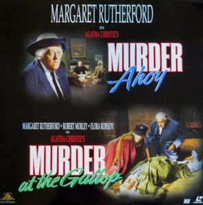 MURDER AHOY / MURDER AT THE GALLOP LASERDISC - Imagen 1 de 1