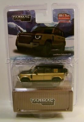LAND ROVER DEFENDER 110 GOLD TARMAC WORKS GLOBAL64 DIECAST 2022 Foto 1 de 4