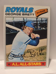 1977 Topps #580 George Brett nice card