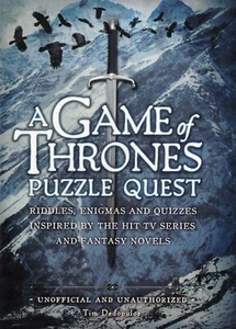A GAME OF THRONES-PUZZLE QUEST-TIM DEDOPULOS-HARDBACK-2014-255 PAGES - Bild 1 von 2