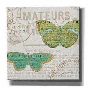 Epic Graffiti 'Bookshelf Botanical IX' by Katie Pertiet, Giclee Canvas Wall Art - Picture 1 of 6