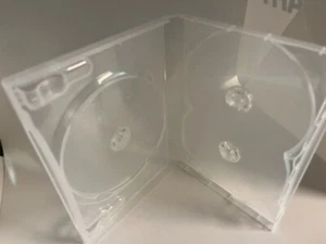 5 piezas Nueva Calidad Original Scanavo 22mm 3-DVD Estuche, Súper Transparente, DVD3ONET/22mm - Imagen 1 de 1