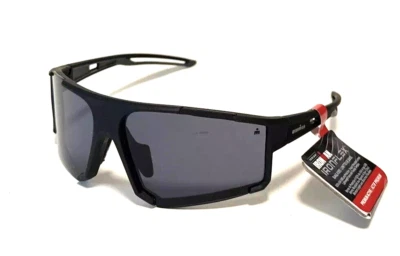 NEW Foster Grant Ironman IRONFLEX SUNGLASSES Flex Frame Matte Black Sport 💪 - Image 1 of 4
