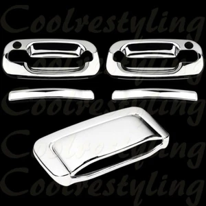 For 2000~06 CHEVY TAHOE SUBURBAN Chrome 2Door Handle TAILGATE COVERS - Picture 1 of 1