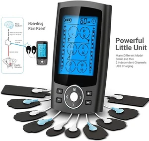 COCOPU 24 Modes Tens Unit Muscle Stimulator Machine Pulse Massager Pain Relief - Picture 1 of 12