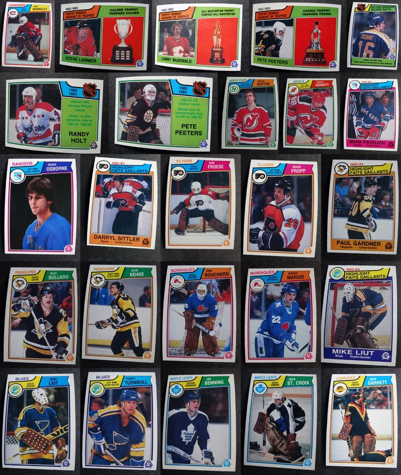 1983-84 O-Pee-Chee OPC Hockey Cards Complete Your Set U You Pick List 201-396 - Image 1 of 1