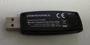 Plantronics Gamecom 818USB Bezprzewodowy adapter nadajnika-odbiornika do zestawu słuchawkowego gamecom 818H - Zdjęcie 1 z 2