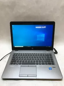 HP EliteBook 840 G2 14" Laptop i7-5600U 1.6GHz 8GB RAM 128GB SSD WIN10 *READ* DW - Picture 1 of 8