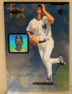 1995 SP Special FX #15 Don Mattingly Yankees RARO HOLOVIEW HOLOGRAMA INSERTO - Imagen 1 de 2