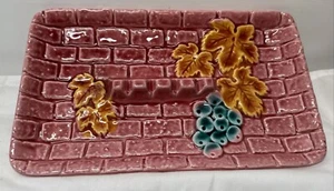 Vintage Pink Floral Ceramic Ashtray, Made in Japan - Picture 1 of 8