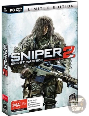 Sniper Ghost Warrior 2 PC NEW RARE AU STEELBOOK D1 FPS Shooting Game War Shooter - Image 1 of 4