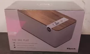 Klipsch, The One Plus Bluetooth Speaker System, Walnut - New in Sealed Box - Picture 1 of 3