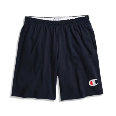 NEW Authentic Champion Men's Jersey Shorts, Big C Logo G856H Y07689 - Image 1 of 2