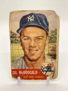 Gil McDougald 1953 Topps #43 New York Yankees PR - Picture 1 of 2