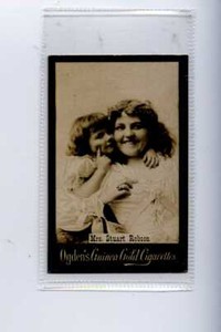 (Jj2041) OGDENS GUINEA GOLD, MRS STUART ROBSON , c1899-1901,