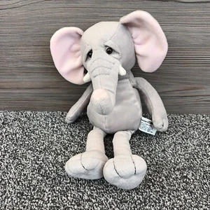 Retired Russ Berrie Standard Sitting Elephant Plush Toy - Picture 1 of 8