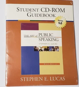 The Art of Public Speaking Ver 5.0 Student CD-Rom Guidebook Stephen Lucas 9th Ed - Bild 1 von 2
